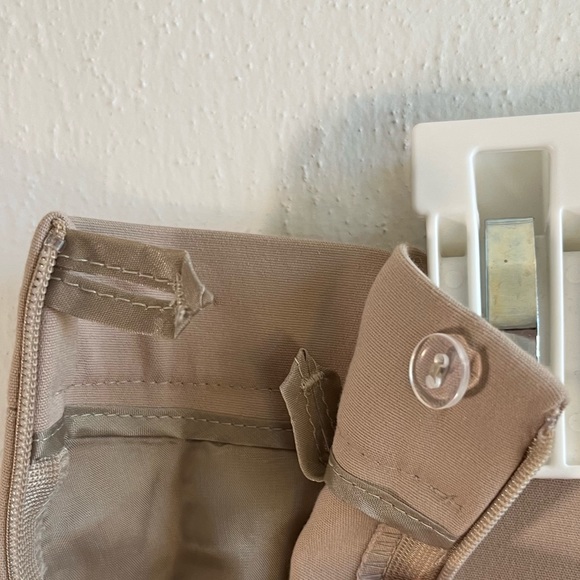 Akris Punto Pants Franca Mid-Rise Crop Pants Light Brown (Khaki/Tan) Sz 12 NWT - Picture 14 of 16
